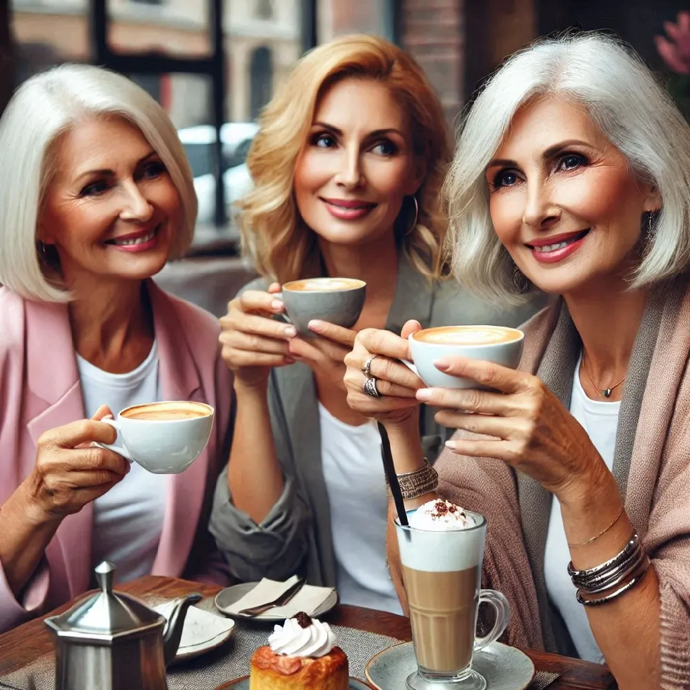 "Admiring the youthful glow of your hands after applying a homemade anti-aging mask."